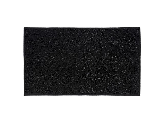 Коврик придверный 35х60 см черный Узор 22461